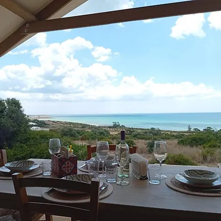 Casa Sgarlata Glamping - Tenda Olivastro אוהל מפואר